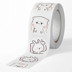 100-500pcs Teacher Reward Stickers for Kids Children School Encouragement Students Games Toy Animals Stationery Sticker (ONLINE ORDER ONLY)