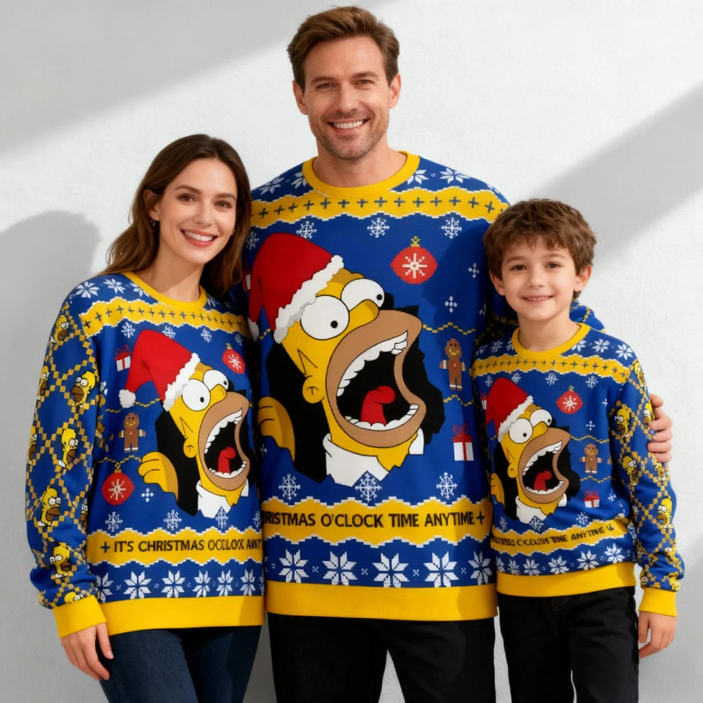 Simpsons Ugly Christmas Sweater - Homer Santa (ONLINE ORDER ONLY)