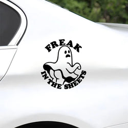"FREAK IN THE SHEETS"stickers,high quality funny decal for cars trucks motorcycles &laptops!Durable Automobiles Accessories (ONLINE ORDER ONLY)