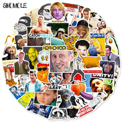 Classic Meme Stickers Pack - Laptop, Guitar, Skateboard, Fridge Decals (ONLINE ORDER ONLY)