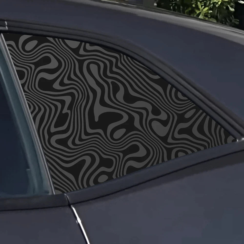 Universal Topography Quarter Window Car Sticker Suitable for Most Vehicles Decoration Accessories Die Cutting Pvc Vinyl Decals (ONLINE ORDER ONLY)