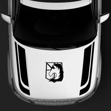 Unicorn ,CARTOON Stickers,Japanese TITAN,High quality sticker for cars trucks motorcycles &laptops! (ONLINE ORDER ONLY)