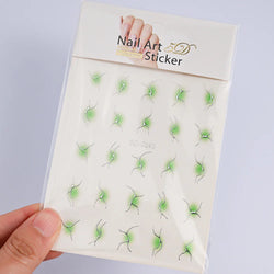 3D Blush Gradient Nail Art Stickers 12-Colors Aha Self-adhesive Rainbow Jelly Slider Japanese Style Translucent Gel Polish Wraps (ONLINE ORDER ONLY)