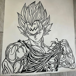 Big Anime Car Sticker Whole Body Car Customization For Side Decorate Exterior Accessories Waterproof PVC Vinyl Decals (ONLINE ORDER ONLY)