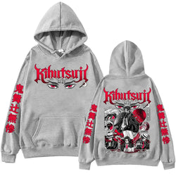 Muzan Kibutsuji Hoodie Demon Slayer Harajuku Pullover (ONLINE ORDER ONLY)