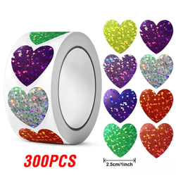 100-500pcs Color Star Sticker Birthday Wedding Gift Party Decor Seal Sticker Envelope Invitation Sticker Baking Label (ONLINE ORDER ONLY)