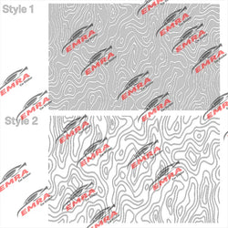 Universal Topography Quarter Window Car Sticker Suitable For Most Decoration Accessories Die Cutting Vinyl Decals (ONLINE ORDER ONLY)