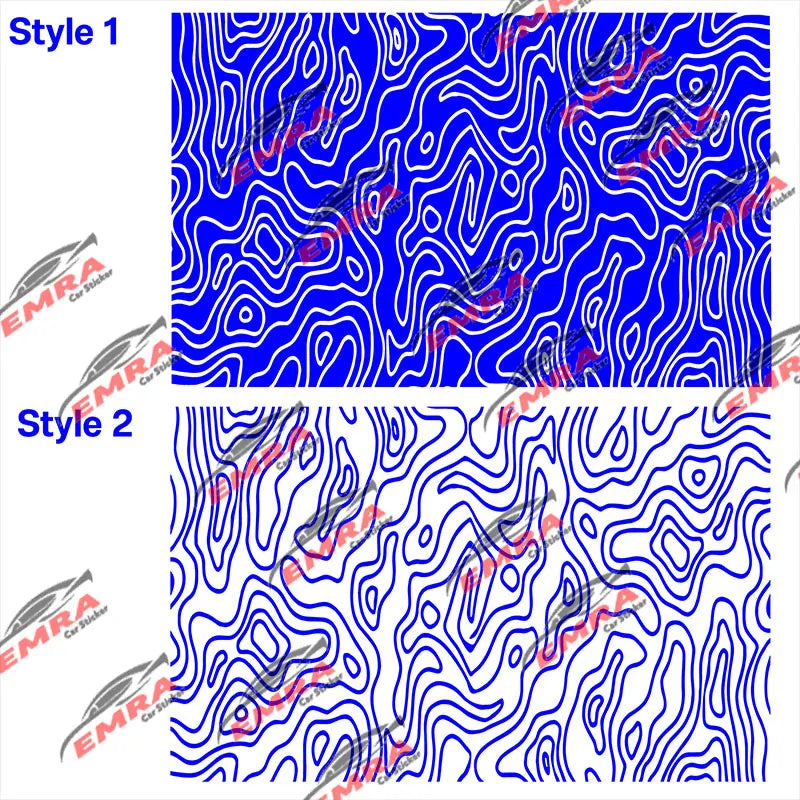 Universal Topography Quarter Window Car Sticker Suitable For Most Decoration Accessories Die Cutting Vinyl Decals (ONLINE ORDER ONLY)