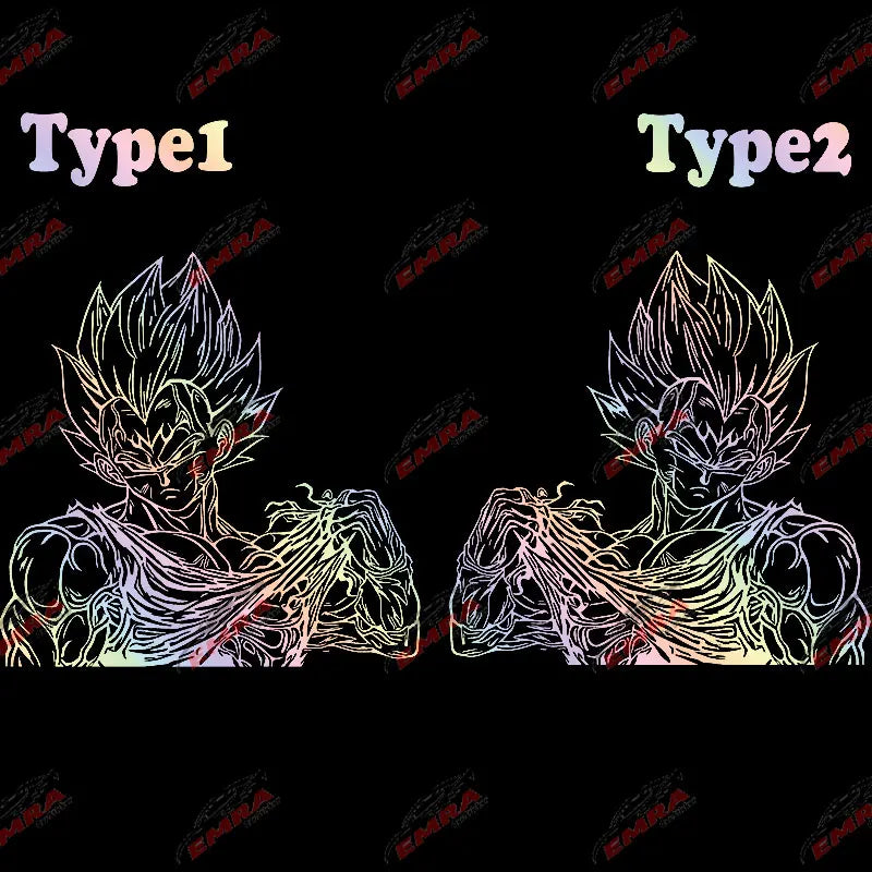 Big Anime Car Sticker Whole Body Car Customization For Side Decorate Exterior Accessories Waterproof PVC Vinyl Decals (ONLINE ORDER ONLY)