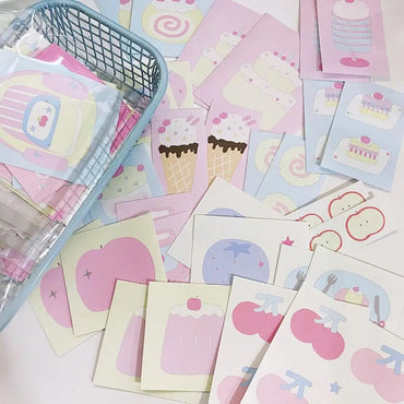 30Pc Stationery Journal Planner Sketchbook Stickers Aesthetic Cute Korean Deco Sicker for Scrapbook Stationery Diary Decoration (Online Order Only)