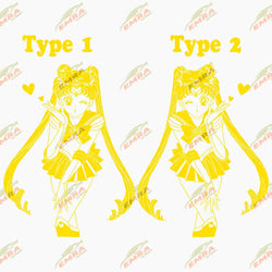 Anime Sticker For Car Sticker Maiden Whole Body Decoration External Accessories Waterproof  PVC Vinyl Decals (ONLINE ORDER ONLY)