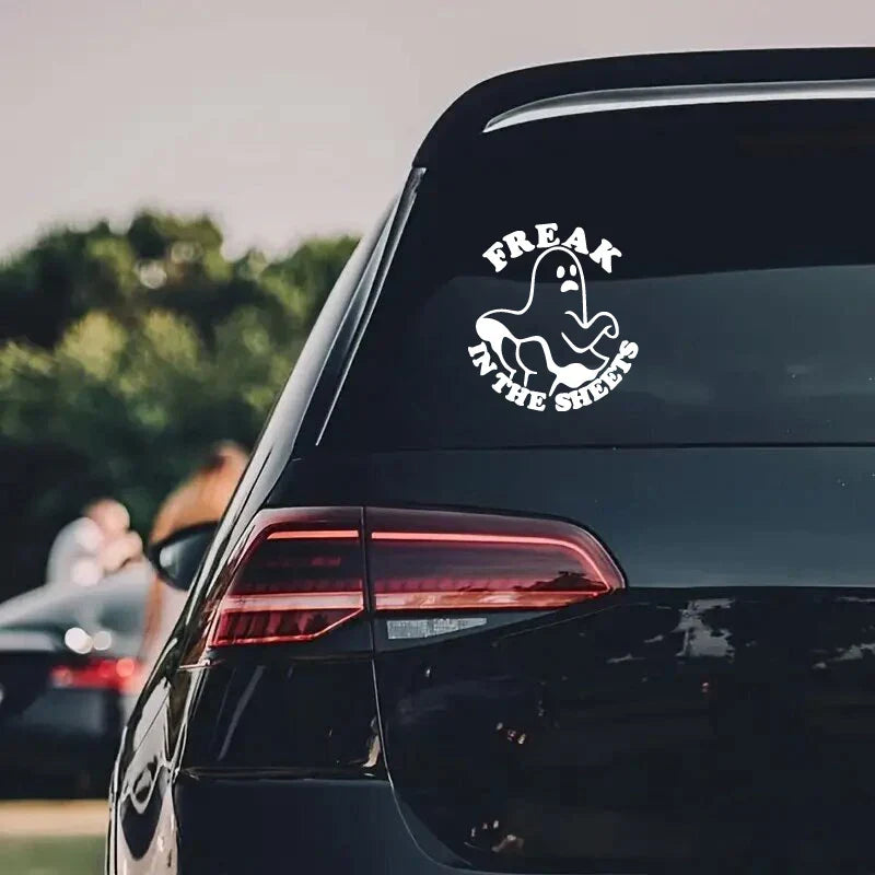 "FREAK IN THE SHEETS"stickers,high quality funny decal for cars trucks motorcycles &laptops!Durable Automobiles Accessories (ONLINE ORDER ONLY)