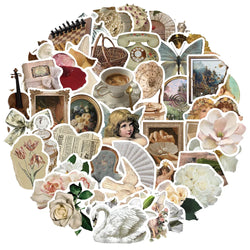 Retro Graffiti Stickers for Laptop, Motorcycle, Luggage, Snowboard, Fridge - 10/30/50Pcs (ONLINE ORDER ONLY)