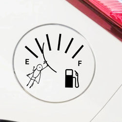 Hero Empty Full Gas Gauge Sticker for Car Fuel Tank Cap Door Decoration Exterior Accessories Outdoor Stickers Vinyl Decals (ONLINE ORDER ONLY)