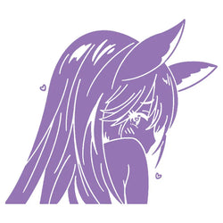 Japanese Anime Car Sticker Window Decoration Beautiful Girl Stickers Laptop Computer Auto Parts Vinyl Decal (ONLINE ORDER ONLY)