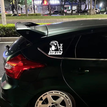 CARTOON Japanese Dinosaur CUTE GOZILA Stickers,for cartoon lover,High quality sticker for cars trucks motorcycles &laptops! (ONLINE ORDER ONLY)