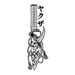 JDM Sticker Car for Hannya Mask Decoration Rear Windshield Japanese Anime Stickers External Accessories Waterproof Vinyl Decals (ONLINE ORDER ONLY)