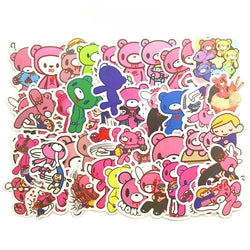 50pcs BATTLE BEARS Stickers for Laptop, Phone, Water Bottle, Suitcase, Scooter, Refrigerator (Online Order Only)