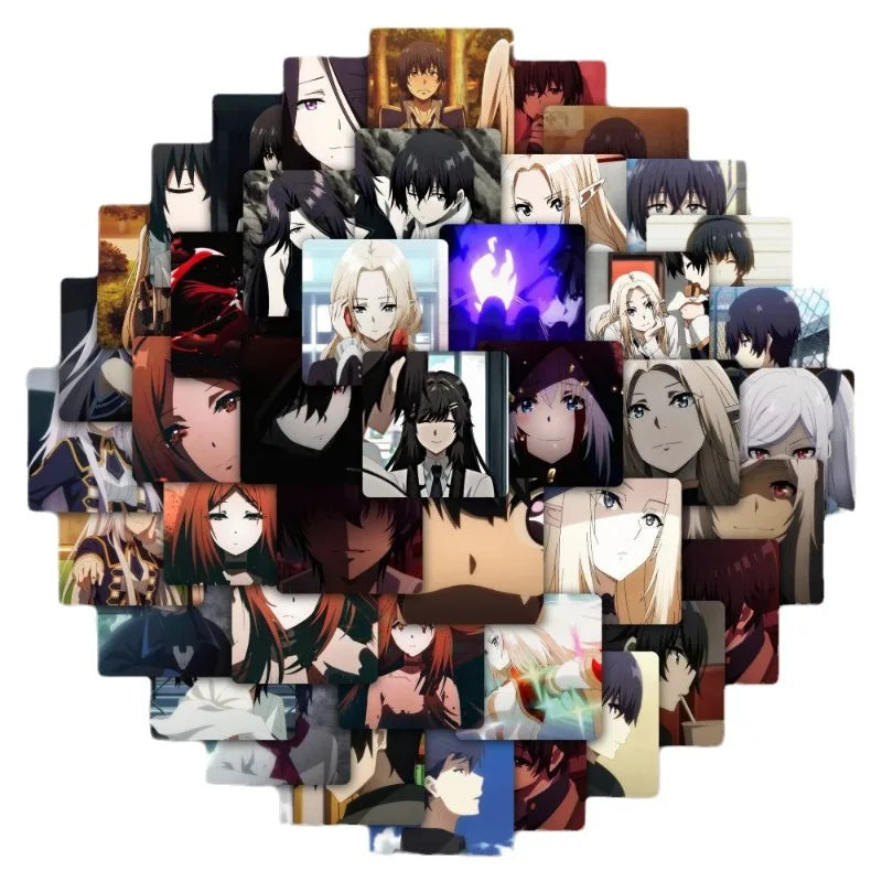 58pcs The Eminence in Shadow Anime Sticker Set for Luggage, Water Bottles, Phones, Laptops, and More (ONLINE ORDER ONLY)