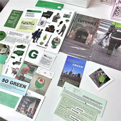 Korean Ins Adorable Pack Stickers Diary Handbook Decorative Aesthetic Craft Art Supplies Material Kawaii Stationery Sticker Gift (ONLINE ORDER ONLY)