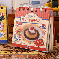 45 Sheets 4 Various Styles of Sticker Books Cute Cut Film Sticker Journal Handbook Scrapbooking Kawaii Decoration Sticker Gift (ONLINE ORDER ONLY)