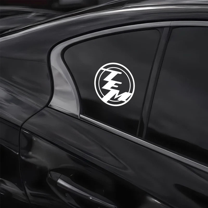 "TEM" EVENT MODEL LOGO DECAL,MAKE YOUR CAR BECOME 1:1 EVENT MODEL TOY!Creative&funny decal with high quality sticker for cars！ (ONLINE ORDER ONLY)