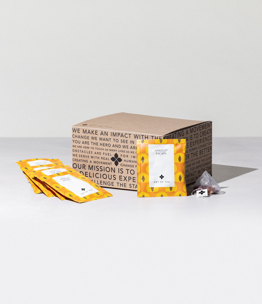 Apricot Escape Eco Teabag Sachets (Online Only)