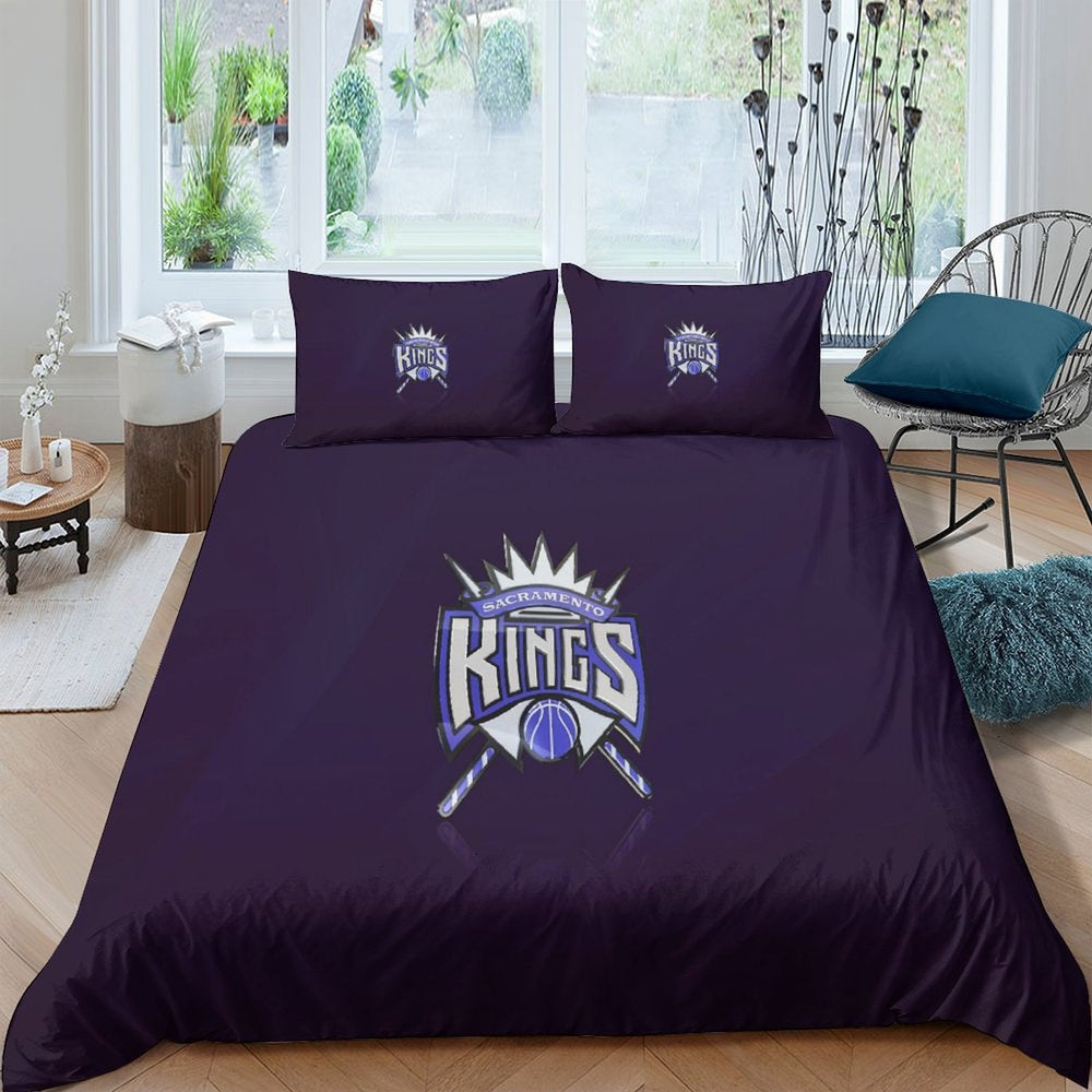 Sacramento Kings Bedding Set Duvet Cover Without Filler (Online Order Only)