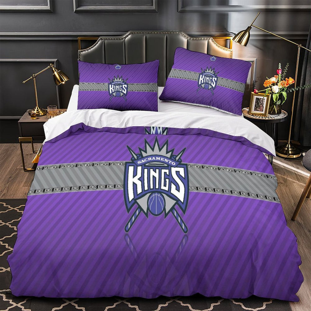 Sacramento Kings Bedding Set Duvet Cover Without Filler (Online Order Only)