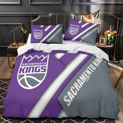 Sacramento Kings Bedding Set Duvet Cover Without Filler (Online Order Only)
