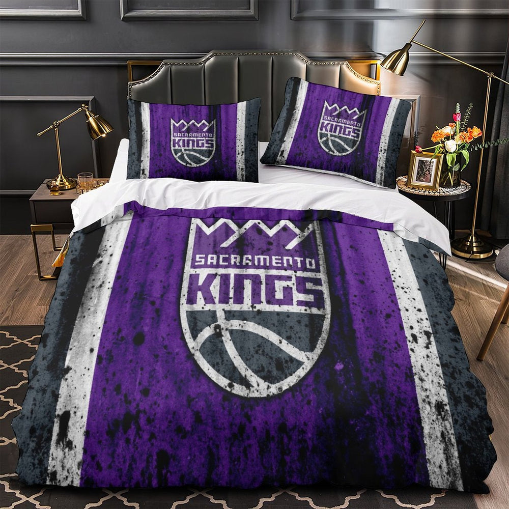 Sacramento Kings Bedding Set Duvet Cover Without Filler (Online Order Only)