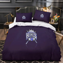 Sacramento Kings Bedding Set Duvet Cover Without Filler (Online Order Only)