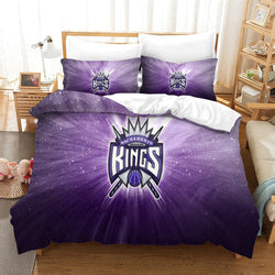 Sacramento Kings Bedding Set Duvet Cover Without Filler (Online Order Only)