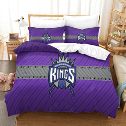 Sacramento Kings Bedding Set Duvet Cover Without Filler (Online Order Only)