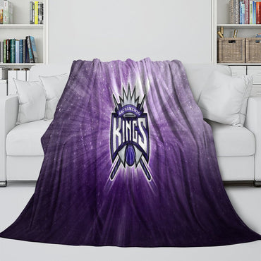 Sacramento Kings Blanket Flannel Fleece Throw Room Decoration (Online Order Only)