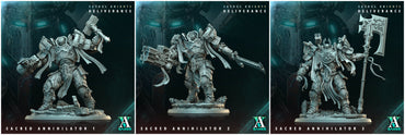 3D Printed Archvillain Games Sacred Annihilator Sacral Knights Deliverance 28 32mm D&D (Online Only)