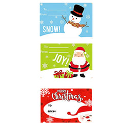 50-250Pcs Christmas Labels Sealing Sticker Aesthetic Kraft Paper Thank You Stationery Supply Decorative Scrapbook (ONLINE ORDER ONLY)