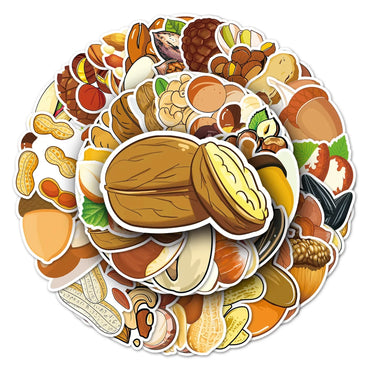 50Pcs Cartoon Waterproof Vinyl Stickers for Skateboard Snowboard (ONLINE ORDER ONLY)