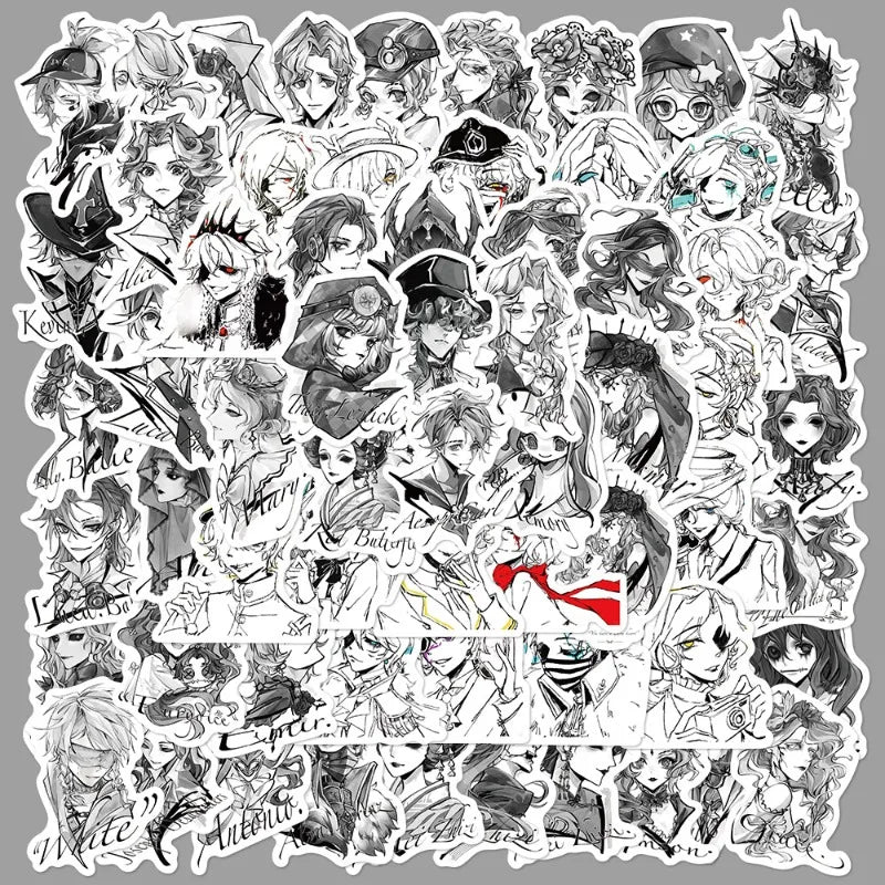 62pcs Punk Game Graffiti Stickers for Helmet, Desktop, Wall Decoration (ONLINE ORDER ONLY)