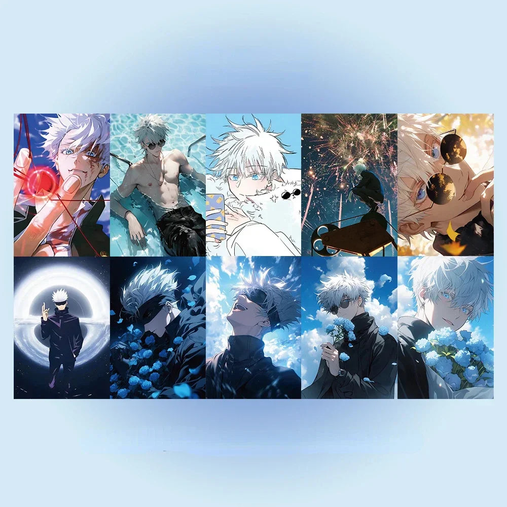 Jujutsu Kaisen Satoru Gojo Postcard Stickers Wholesale (Online Order Only)