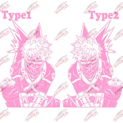 Japanese Anime Stickers For Car Sticker Decoration Door Hood External Accessories Superignition Large Pattern PVC Vinyl Decals (ONLINE ORDER ONLY)