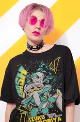 Deku Streetwear T-Shirt: Fire Style Japan Cotton Tee (ONLINE ORDER ONLY)