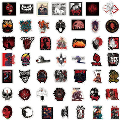 10/30/50/100PCS Berserk Cartoon Stickers Cool Animation Decoration Fridge Luggage Laptop Phone Guitar Car Bike Skateboard Decals (ONLINE ORDER ONLY)