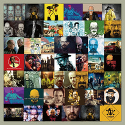 Breaking Bad Stickers 10/30/52pcs Waterproof Decals for Kids, Skateboard, Fridge, Phone, Laptop, Car (Online Order Only)