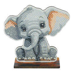 Safari Elephant "Wildlife" Crystal Art Buddies Kit Craft Buddy (ONLINE ORDER ONLY)