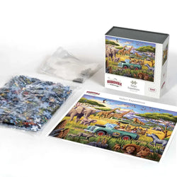 Safari Expedition 500 Piece Jigsaw Puzzle Boardwalk (ONLINE ORDER ONLY)