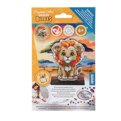 Safari Lion "Wildlife" Crystal Art Buddies Kit Craft Buddy (ONLINE ORDER ONLY)