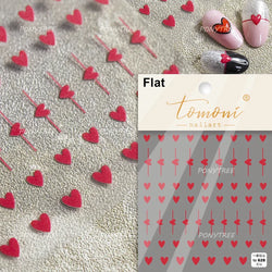 Graffiti Line Love Heart Cool Personal Hollow Out English Letter Y2k Self Adhesive Nail Art Decorations Sticker Manicure Decals (ONLINE ORDER ONLY)
