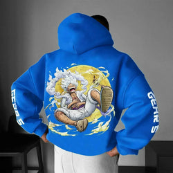 One Piece Luffy Sweatshirt Summer Casual Cotton (ONLINE ORDER ONLY)