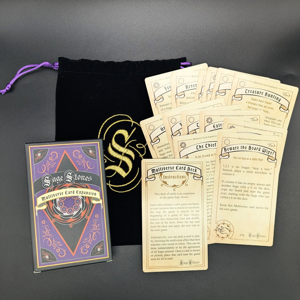 Sage Stones: Multiverse Card Expansion (ONLINE ORDER ONLY)